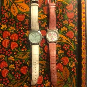 2 Woman’s Wrist Watch Bundle
